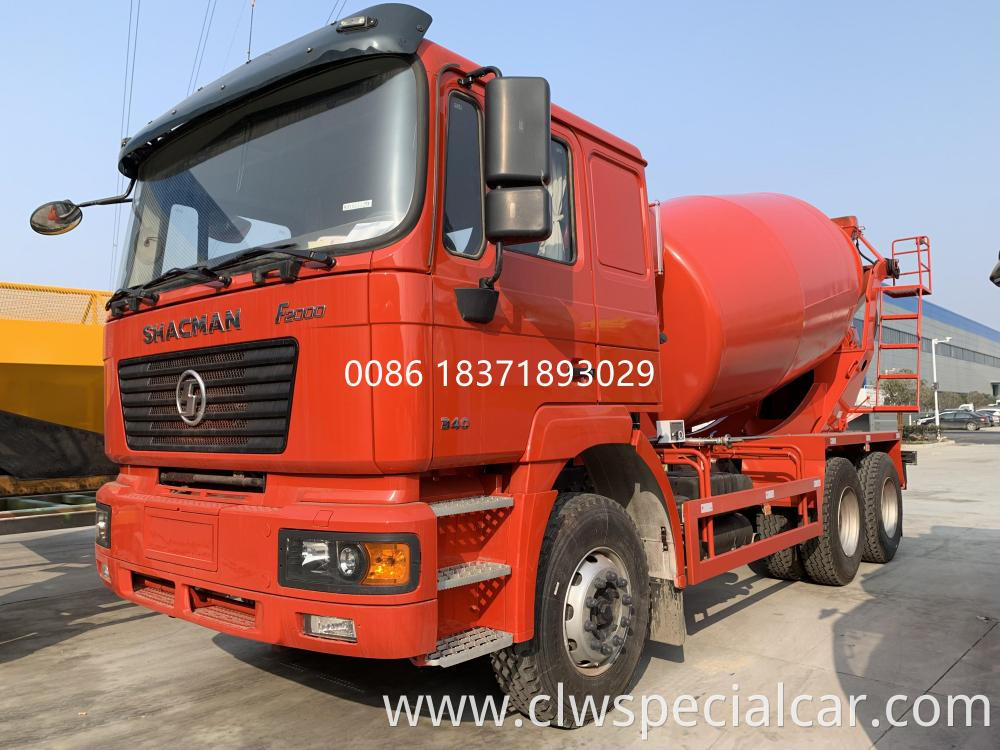 Shacman 6x4 10cbm Concrete Mixer Truck 1